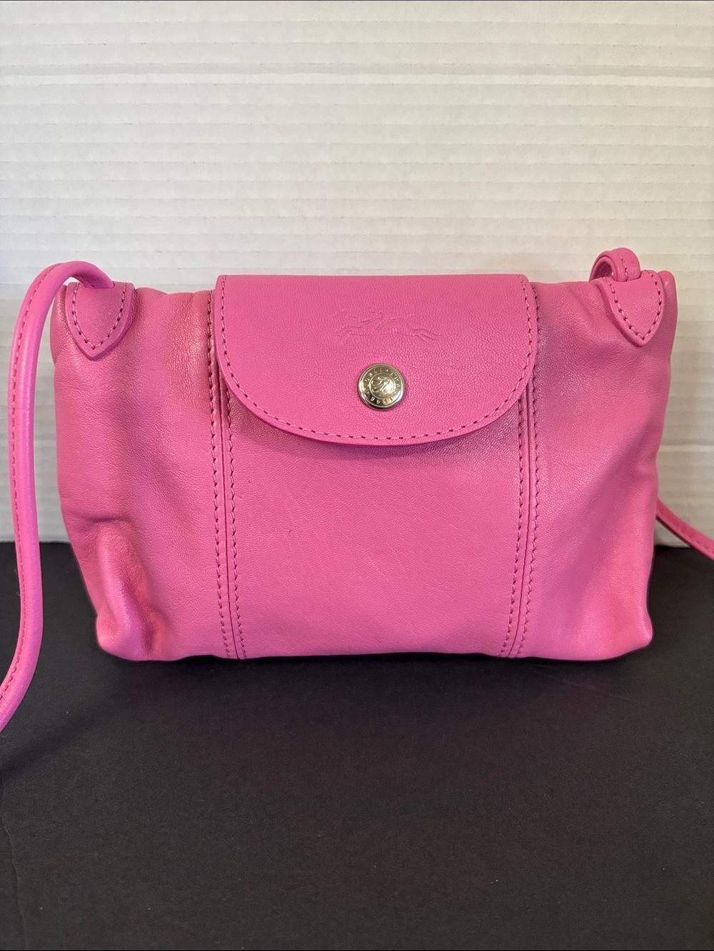 Longchamp Pink Crossbody Shoulder Bag